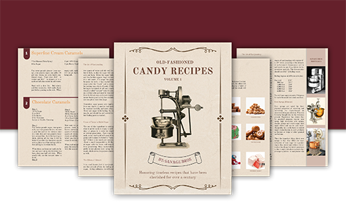ebook Candy Recipes pages - Cropped